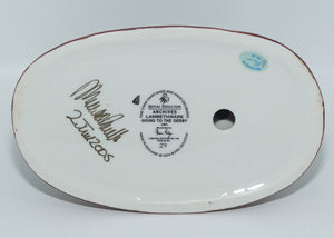 LW2 Royal Doulton Archives Lambethwares Going to the Derby | George Tinworth design tribute | LE 29/150 | Designer: Martyn Alcock