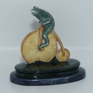 LW4 Royal Doulton Archives Lambethwares Frog Cyclist | George Tinworth design tribute | LE 35/150 | Designer: Martyn Alcock