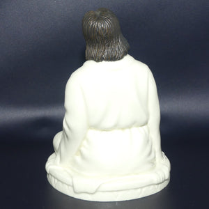 MS25 Minton The Sage figure | Porcelain and Cold Cast Bronze