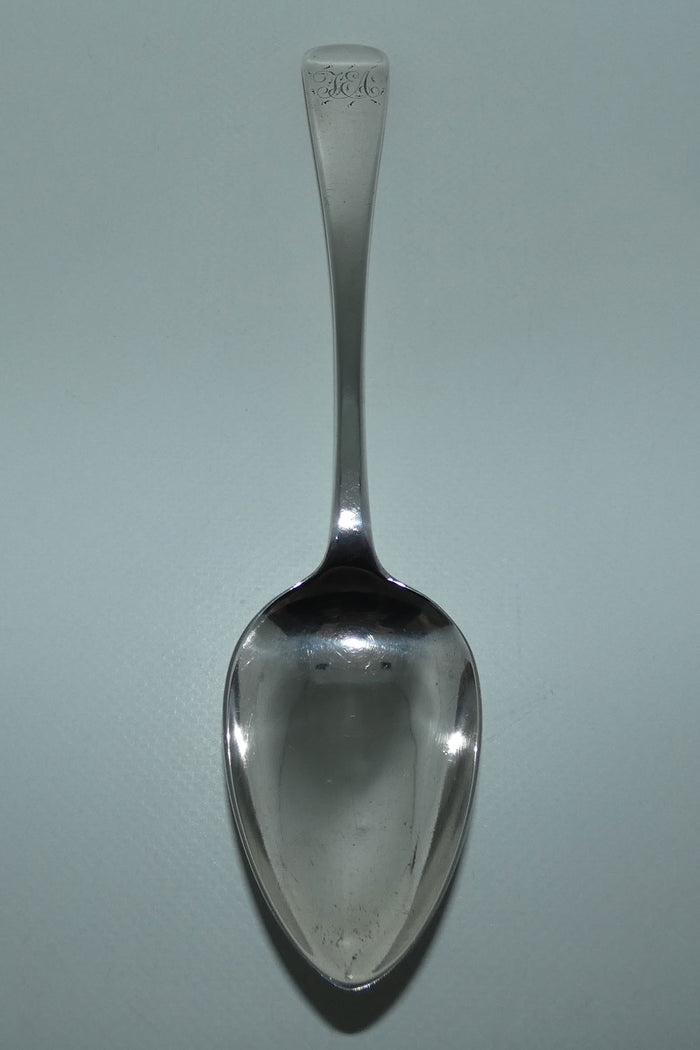 Georgian Sterling Silver Soup Spoon Newcastle 1795