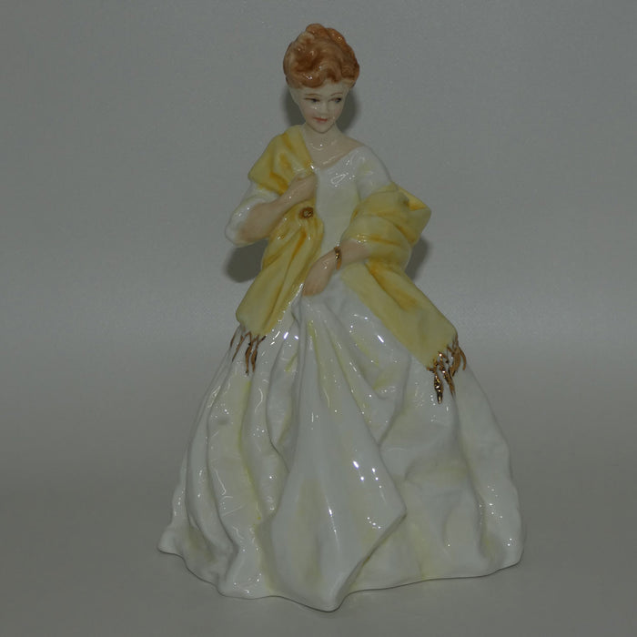 RW3629 Royal Worcester First Dance figure | Yellow