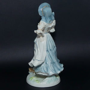 RW4458 Royal Worcester Old Country Ways figure | The Milkmaid | Ltd Ed