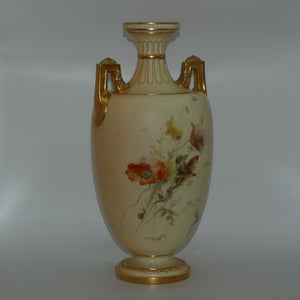 royal-worcester-blush-ivory-hand-painted-huge-table-centrepiece-depicting-flowers-butterflies-snails-and-a-dragonfly-raby
