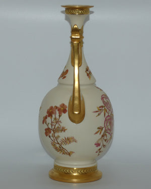 royal-worcester-blush-ivory-hand-painted-floral-vase-with-reticulated-handles