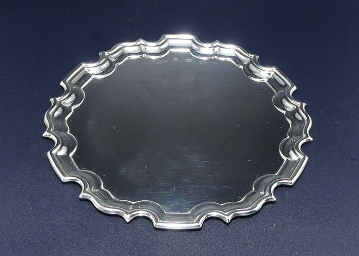 Sterling Silver Chippendale business card tray | Sheffield 1992 | Boxed | 117.5gms