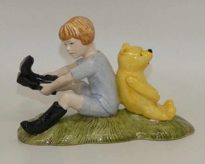 WP10 Royal Doulton Winnie the Pooh figure | Christopher Robin and Pooh
