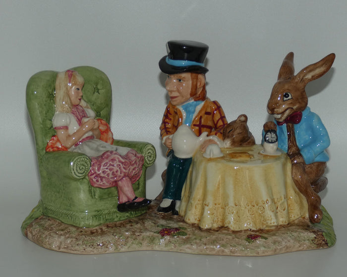 LC1 Beswick Alice in Wonderland The Mad Hatter's Tea Party tableau (Ltd Ed)