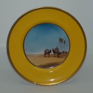 royal-doulton-hand-painted-middle-east-plate-allen