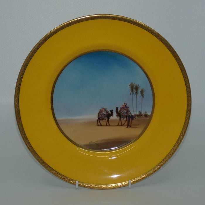 Royal Doulton hand painted Middle East plate (Allen)