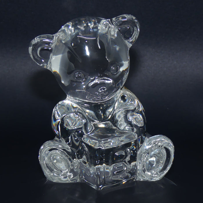 Waterford Crystal Alphabet Baby Bear figure