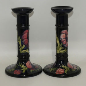 moorcroft-anemone-blue-pair-of-tall-candlesticks-c-1991