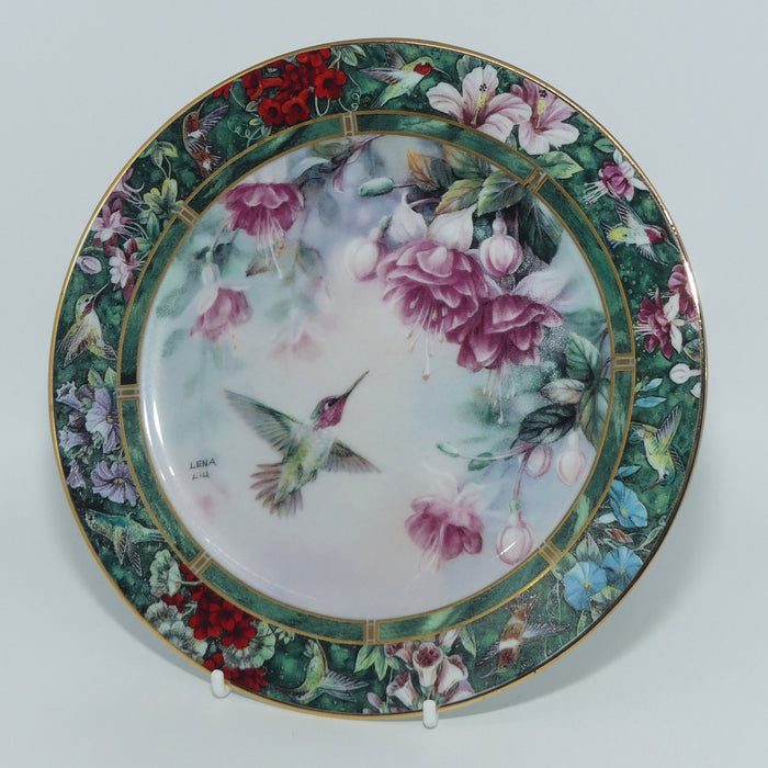 Bradex 84 G20 71.2 plate | Lena Liu's Hummingbird Treasury | The Anna's Hummingbird