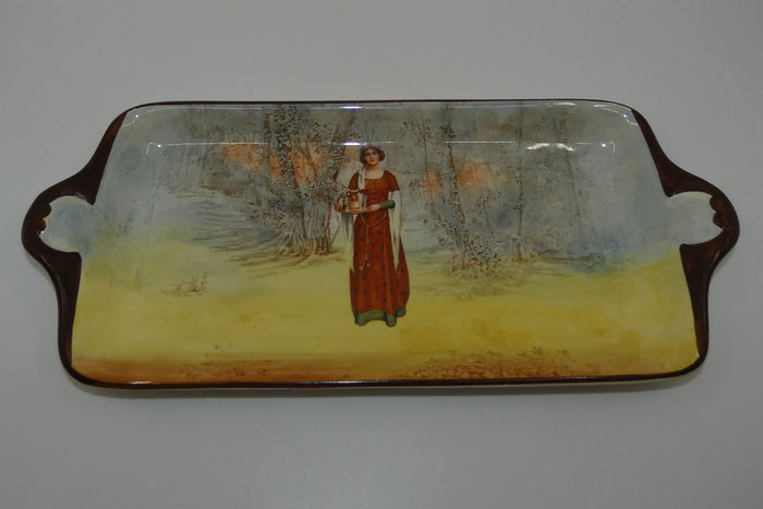 Royal Doulton Shakespearean Anne Page large sandwich tray D3596