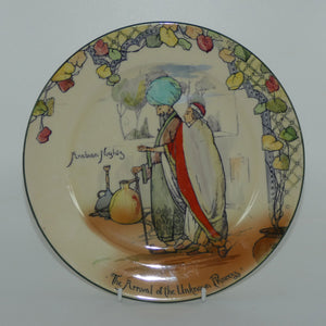 royal-doulton-arabian-nights-the-arrival-of-the-unknown-princess-plate-d3420