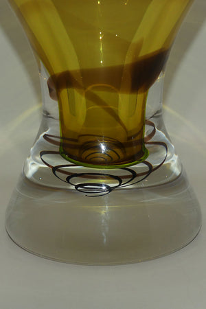 large-and-decorative-heavy-art-glass-swirl-pattern-vase