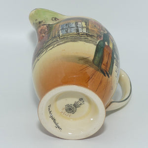Royal Doulton Dickens Artful Dodger footed cream jug D5175