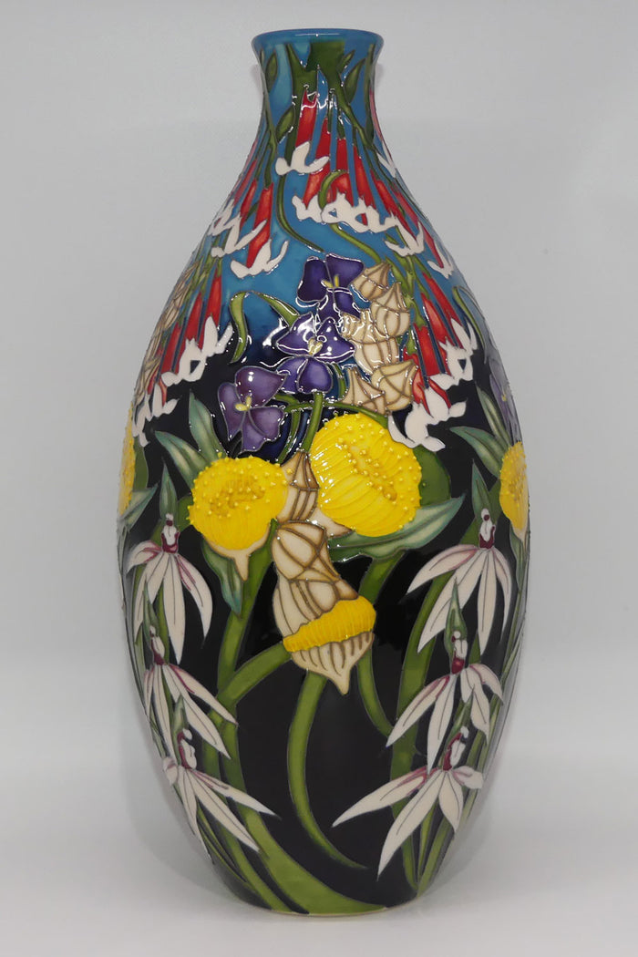 Moorcroft Australian Garden 9/12 vase (Ltd Ed)