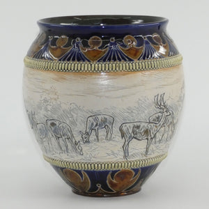 doulton-lambeth-hannah-barlow-stoneware-jardinire-with-deers-and-stags