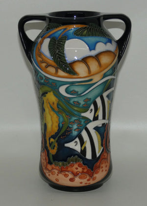 Moorcroft Pottery | Great Barrier Reef vase | Vicky Lovatt | Ltd Ed