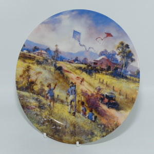 Bradex 03 B21 2.03 plate | Bendigo Pottery | Darcy W Doyle | Golden Summers | Maiden Flight