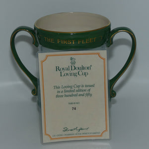 Royal Doulton Australia Bicentenary | First Fleet 1788 - 1988 Loving Cup | LE #74/350