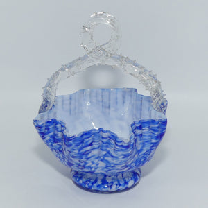 victorian-end-of-day-blue-mottled-glass-thorn-handle-basket