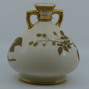 royal-worcester-blush-ivory-hand-painted-bulbous-gilt-vase