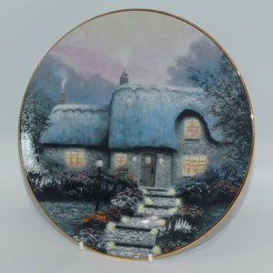 bradex-84-k41-127-3-plate-garden-cottages-of-england-candlelit-cottage