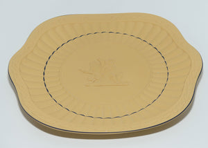 Wedgwood Jasper | Cane Teaware Collection | Handled Plate | no box