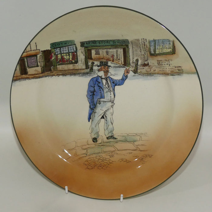 Royal Doulton Dickensware Capn Cuttle plate D2973