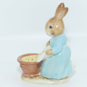 Beswick Beatrix Potter Cecily Parsley | Head Down | BP2a Gold Oval
