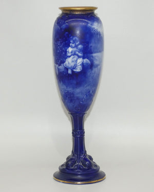 royal-doulton-blue-childrens-chalice-vase-girl-with-baby-crying