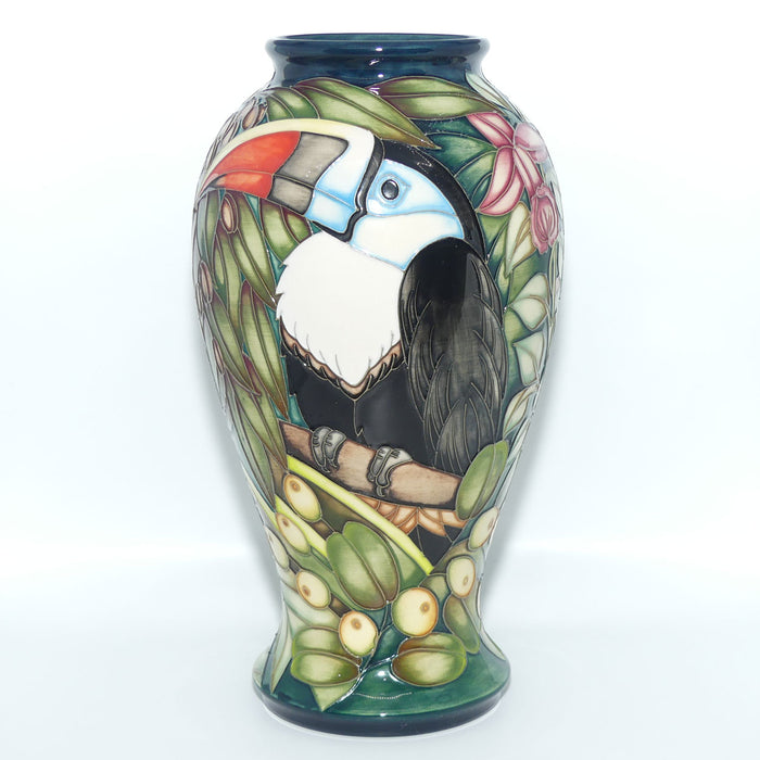 Moorcroft Chapada Toucan 46/10 vase | Ltd Ed