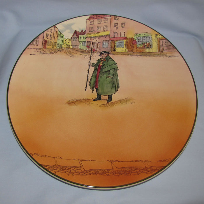 Royal Doulton Dickens Tony Weller large chop plate