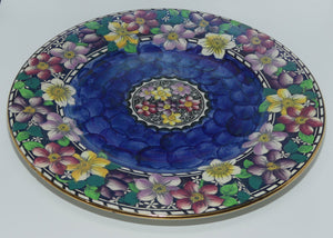Maling plate Clematis 6502 Thumbprint Blue