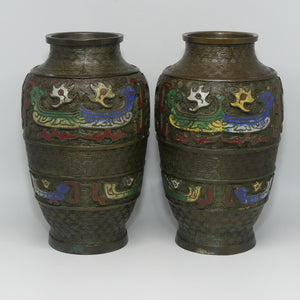 pair-of-japanese-champleve-cloisonne-enamel-on-bronze-pair-of-vases