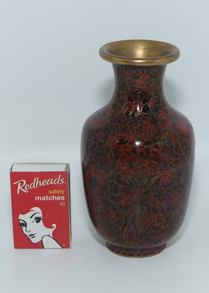 mid-century-cloisonne-vase-small-iron-red