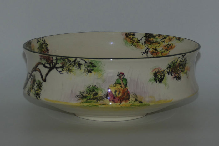 Royal Doulton Gleaners and Gypsies concave sided round bowl D4983
