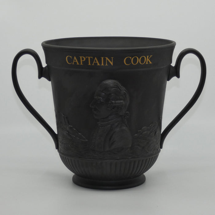 Royal Doulton Captain Cook Bicentenary 1770-1970 basalt Loving Cup | Box
