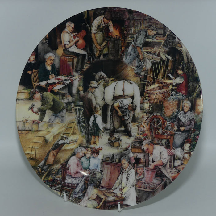 Bradex 26 R62 35.13 plate | Royal Doulton In Celebration of Old Country Crafts | Susan Neale