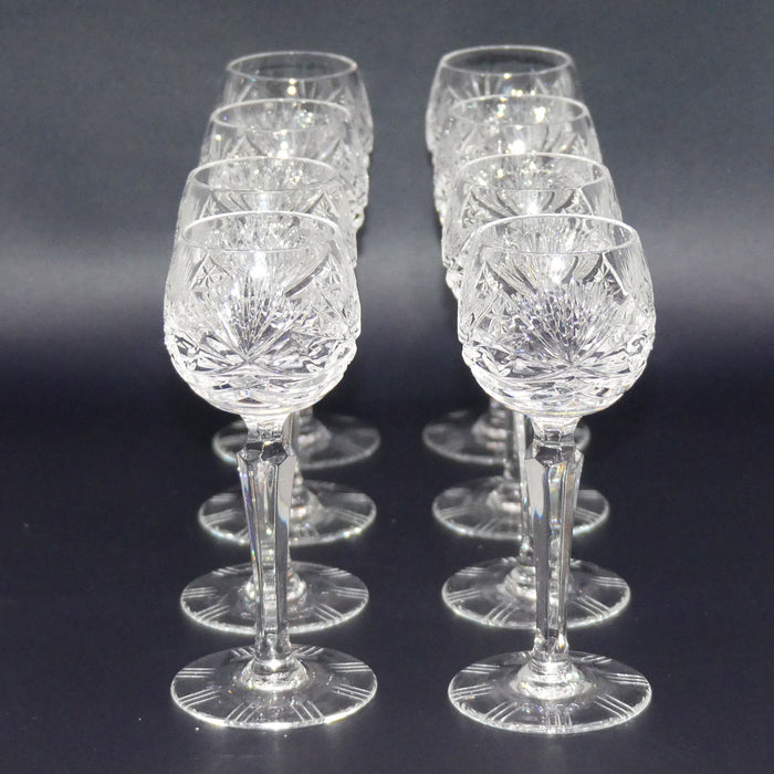 Set 8 Crystal High Ball liqueur glasses | 50ml