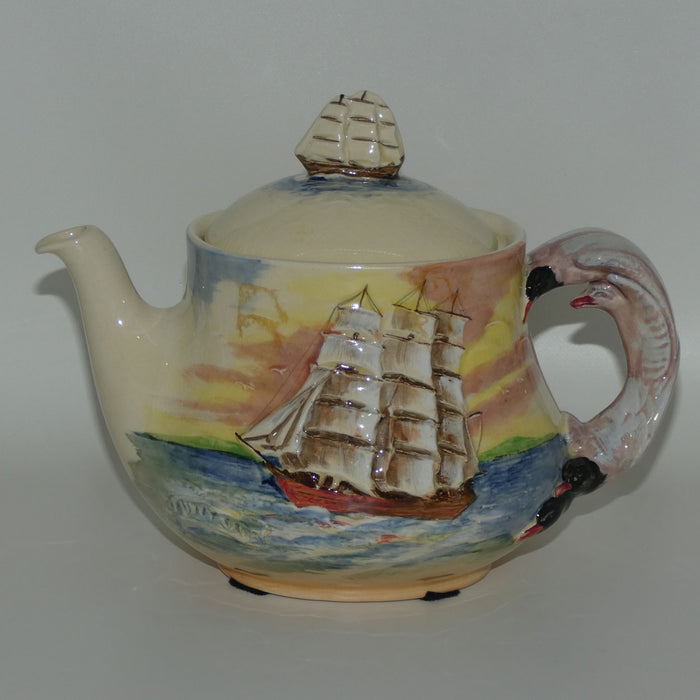 Royal Doulton Famous Ships The Cutty Sark teapot D5957 (#1)