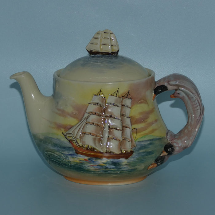 Royal Doulton Famous Ships The Cutty Sark teapot D5957 (#2)