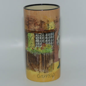 Royal Doulton Gaffers D4210 tall cylinder vase | utensil tidy