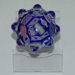 john-deacons-scotland-latticino-daisy-miniature-paperweight-blue