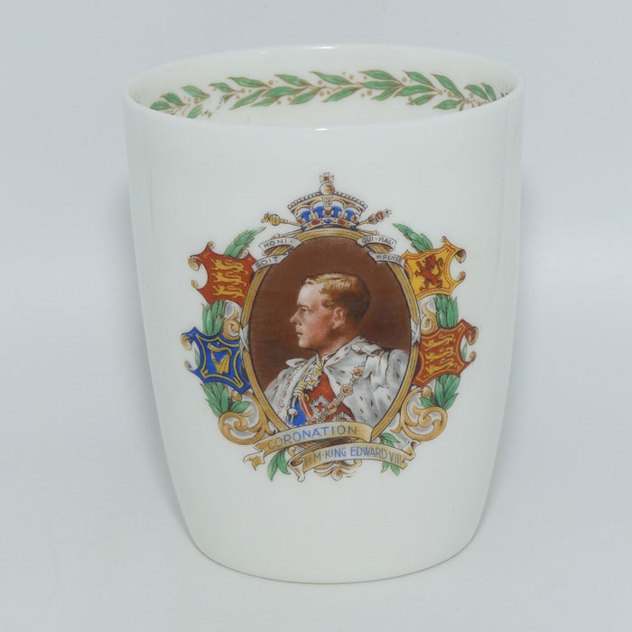 Royal Doulton King Edward VIII | Coronation 12th May 1937 beaker