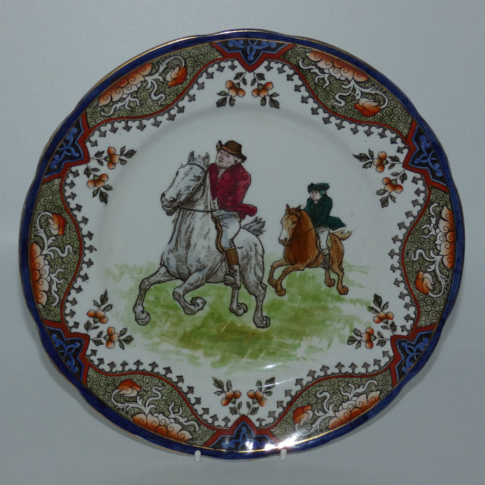 Royal Doulton Hunting Thomson A plate D2399: Men galloping