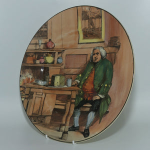 Royal Doulton Dr Johnson at the Cheshire Cheese plate D5911