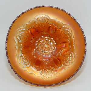 dugan-marigold-carnival-glass-double-stem-rose-pattern-bowl-3