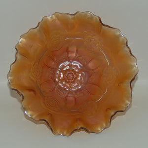 dugan-marigold-marigold-carnival-glass-double-stem-rose-pattern-bowl-1